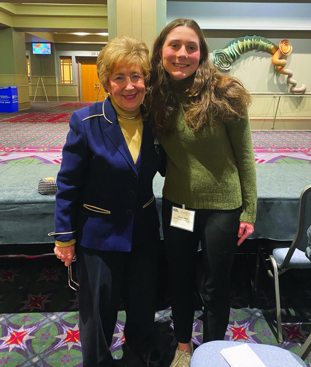 A historical perspective...After hearing Holocaust survivor Ruth Kapp Hartz speak at the ADL Youth Conference on November 29, Arrowhead Co-Editor-In-Chief Claudia Ewell met with Hartz for an interview.