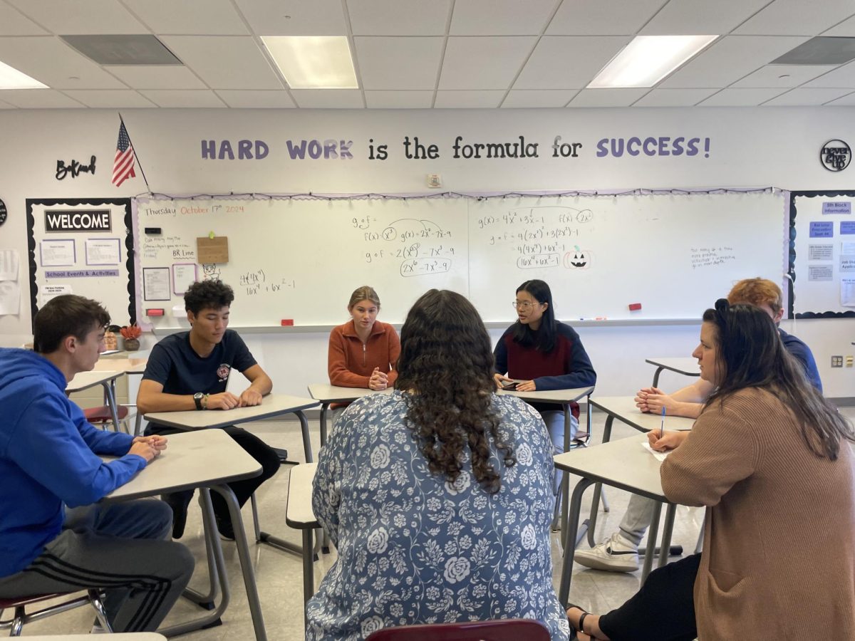 NHS advisors connect with students