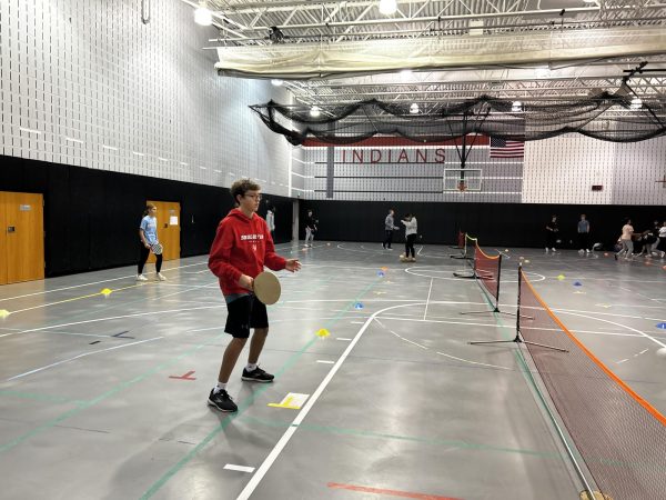 Pickleball gives students chance to get active