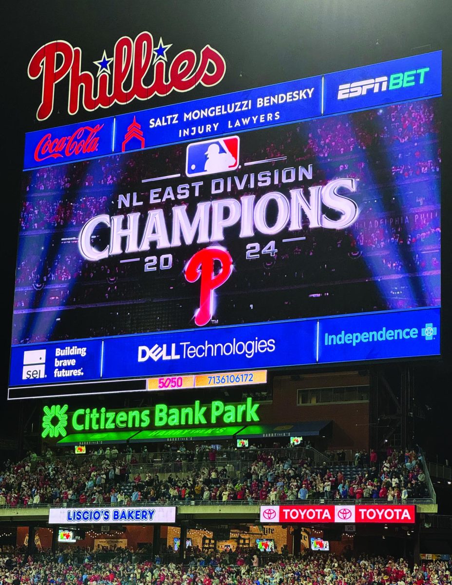 Fleeting moment…Captured on September 23, the Phillies win their first NL East championship since 2011. Fans at this time were hopeful and excited for the playoffs. Many believed the Phillies had the best chance to win the World Series.