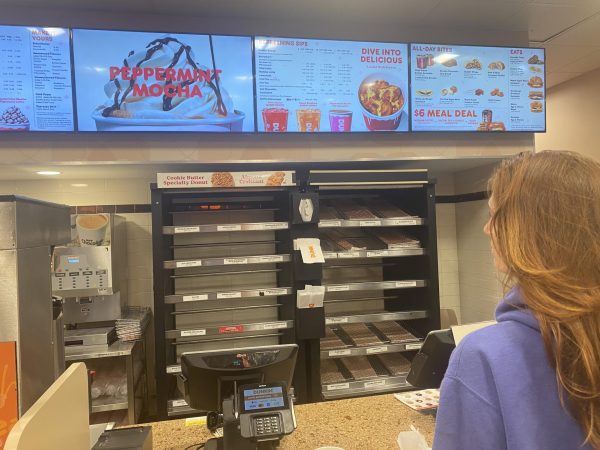 Order up...Looking for some new holiday flavors, customer Tobi Diffin explores the new Dunkin Donuts drink menu.